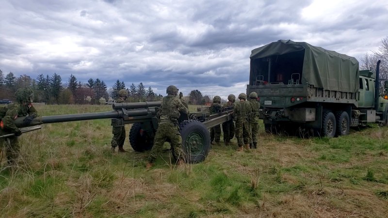 Military training in Puslinch, Stock image by Lt(N) Andrew McLaughlin/Canadian Armed Forces